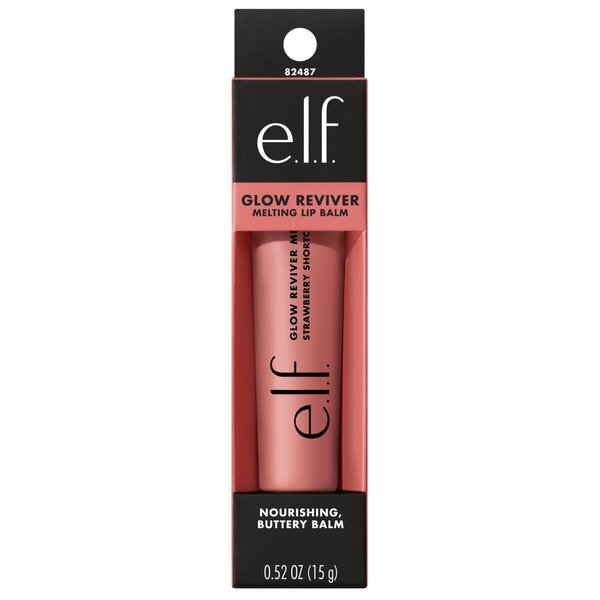 Balzam za ustnice Elf Glow Reviver z okusom jagodnega kolačka, ki se topi, 15 g