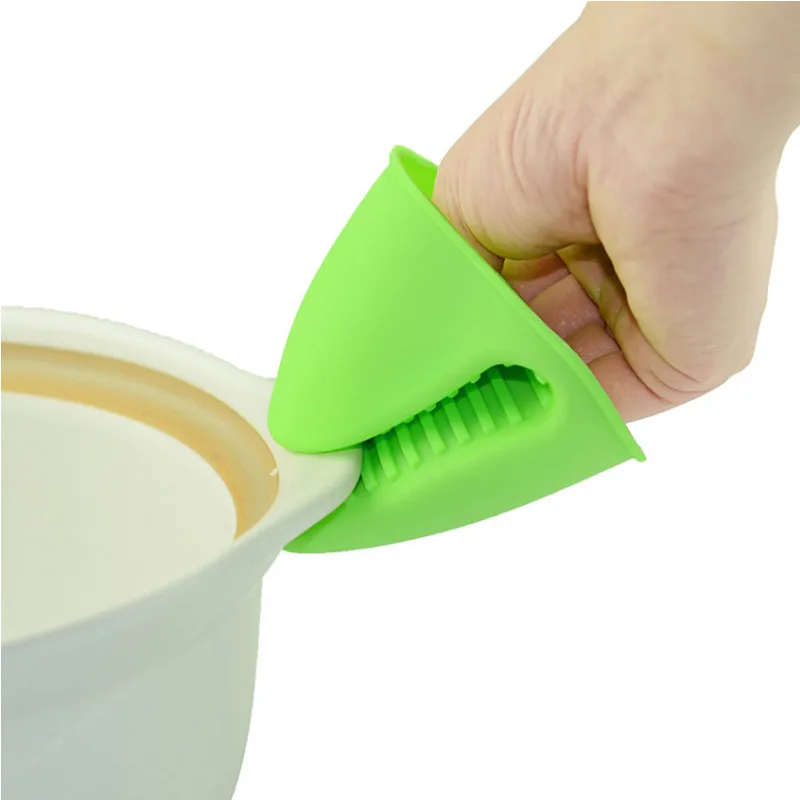Gants de cuisine en silicone résistant à la chaleur, maniques et dessous de plat pour la cuisine