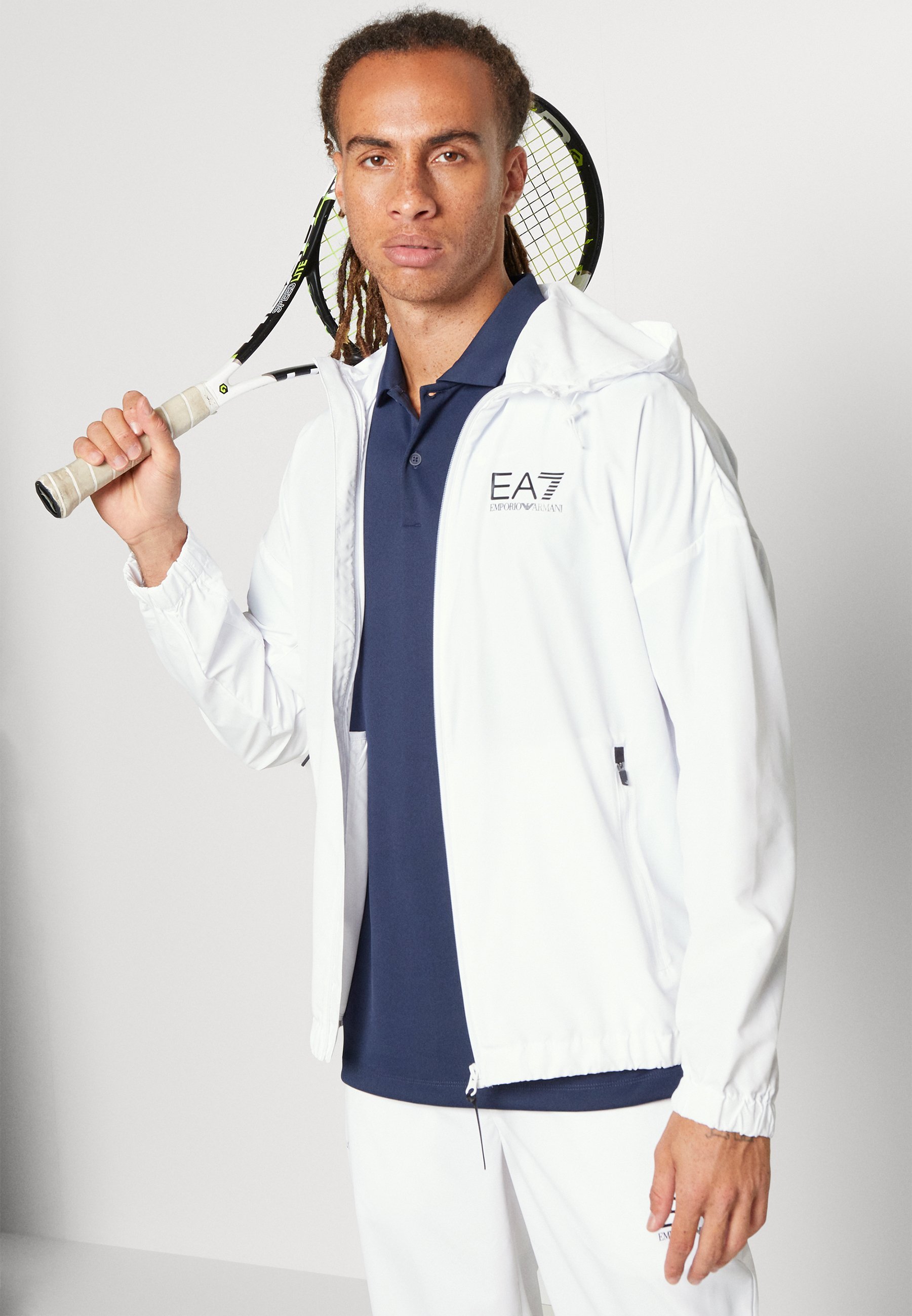 EA7 Emporio Armani TUTA SPORTIVA - Tracksuit - white
