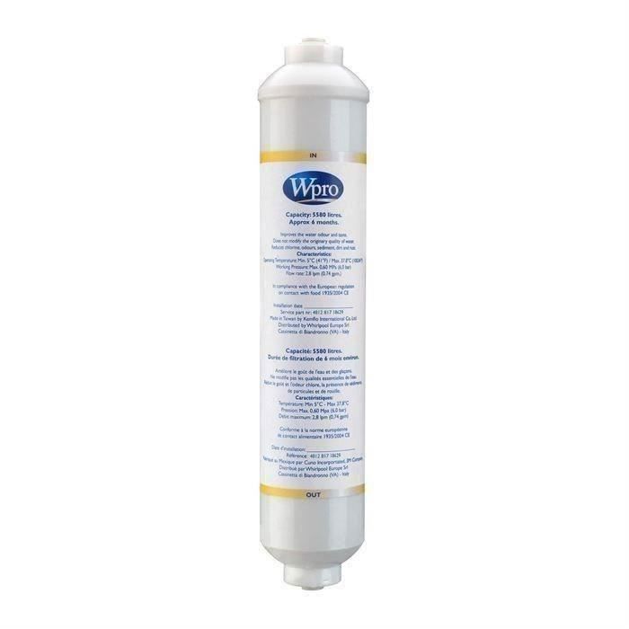 WPRO USC100/1 UNIVERSAL WATER FILTER - AMERICAN REFRIGERATOR