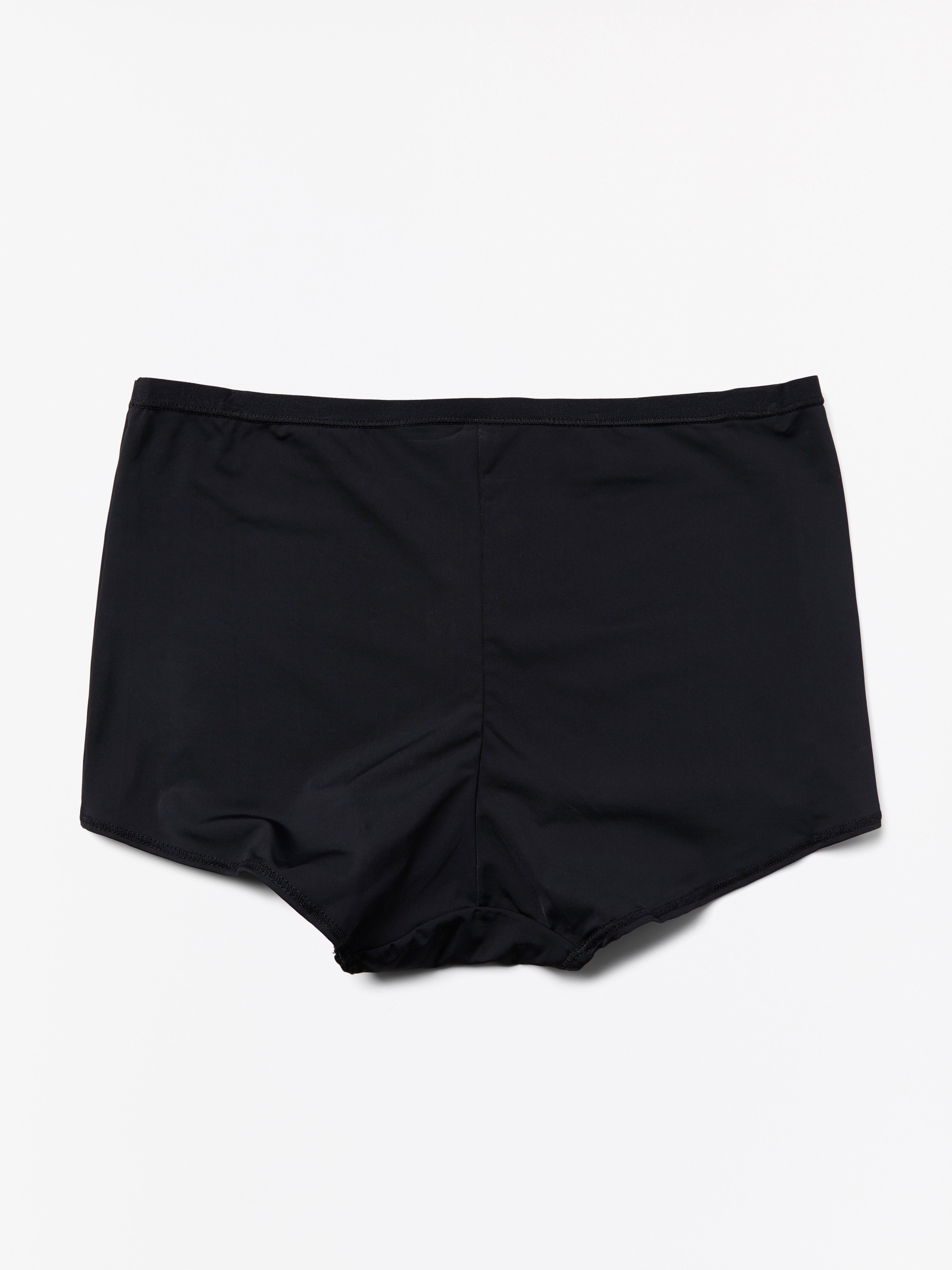 Boxerky midi pasu černé