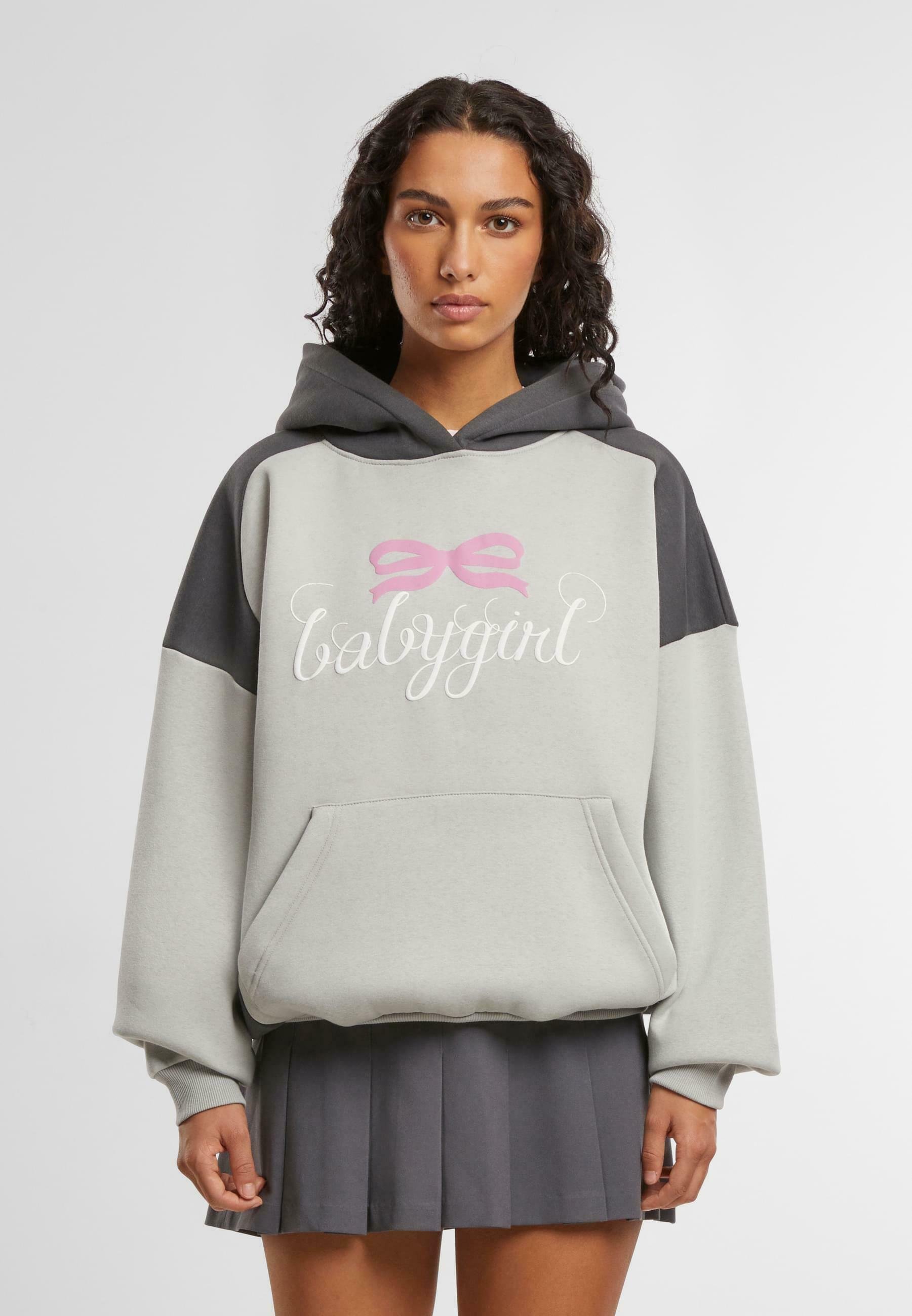 FELICIOUS BABYGIRL - Moletom com capuz - cinza