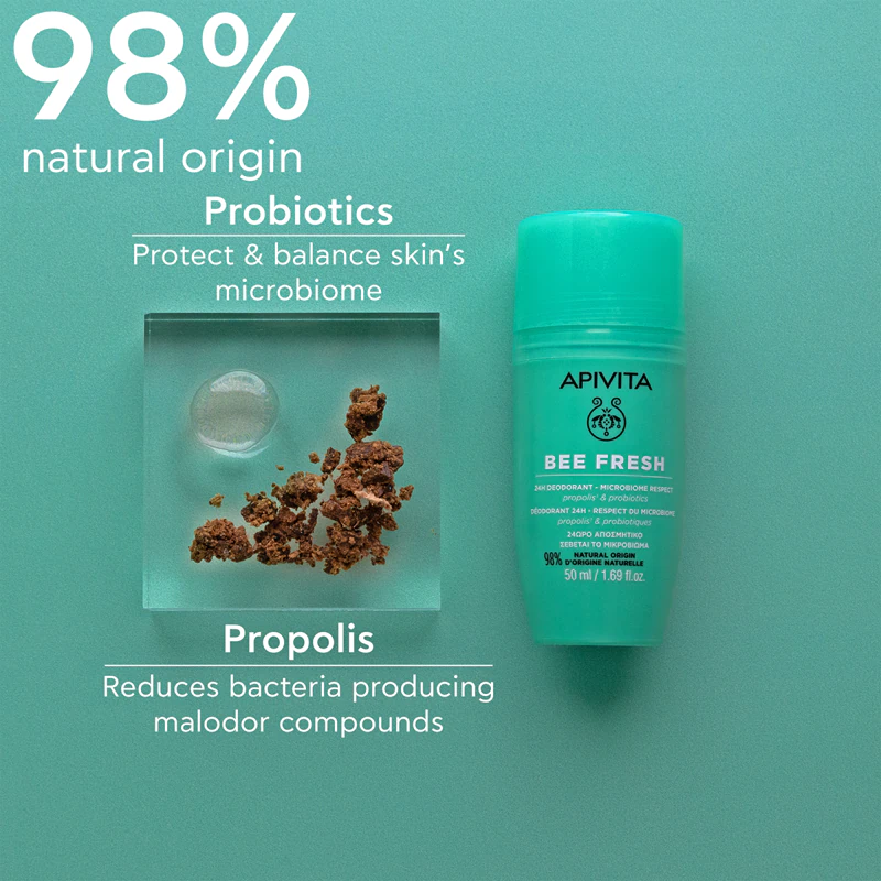 Desodorante roll-on Apivita Bee Fresh