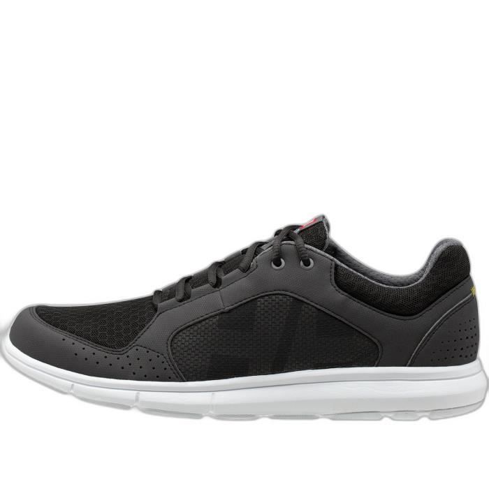 Chaussures de nautisme aquatiques Helly Hansen Ahiga V4 Hydropower - jet black/white/silver gre - 41