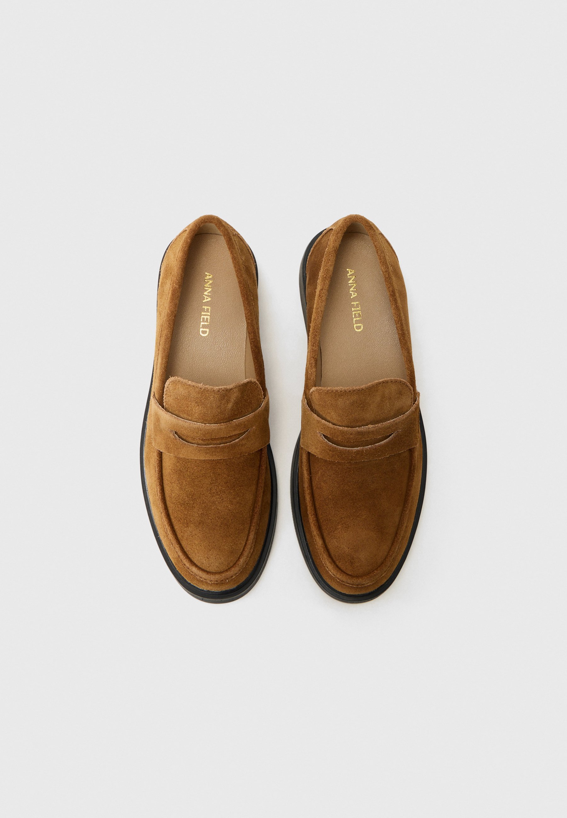 Anna Field CUIR - Mocassins - marron