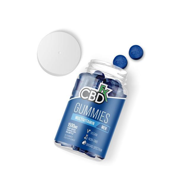 CBDfx Pánské multivitamínové CBD gumové bonbóny X60 1500mg | Zdraví | Superdrug