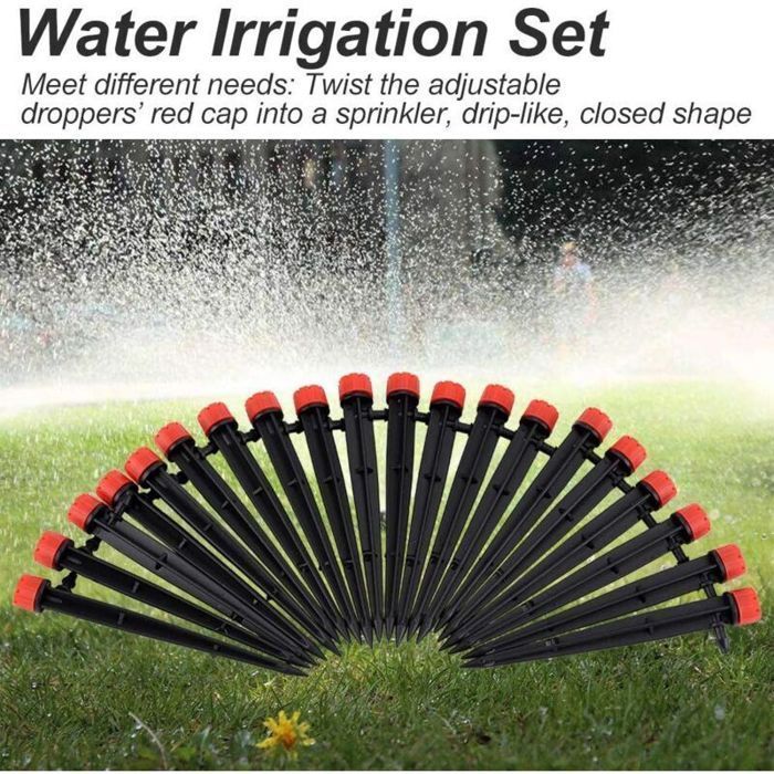 Kit de irrigação por gotejamento - ZOR® - 25M - Automático - ABS durável - Irrigação no solo - Adequado para estufas