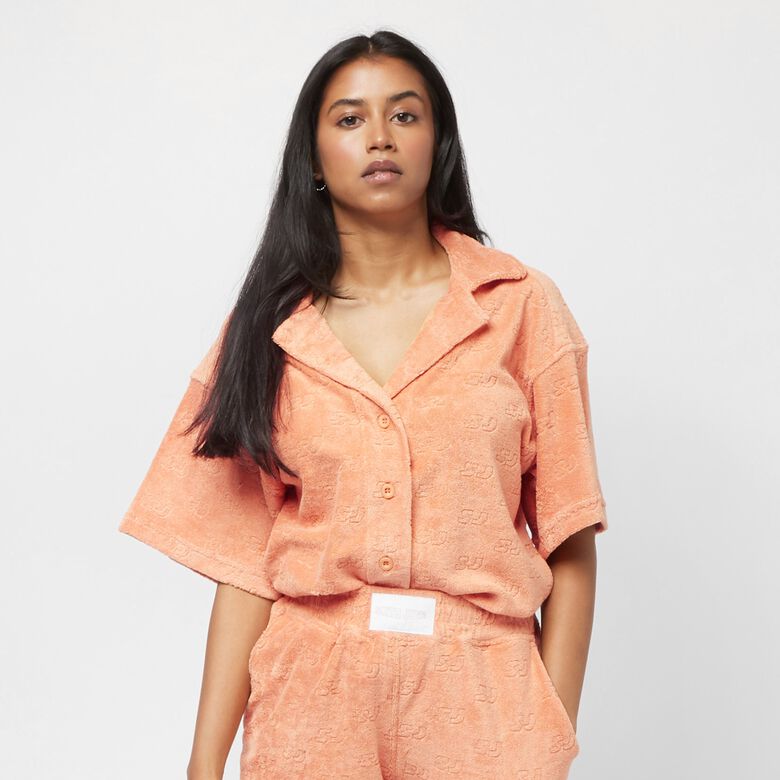 Camicia da donna con monogramma in spugna