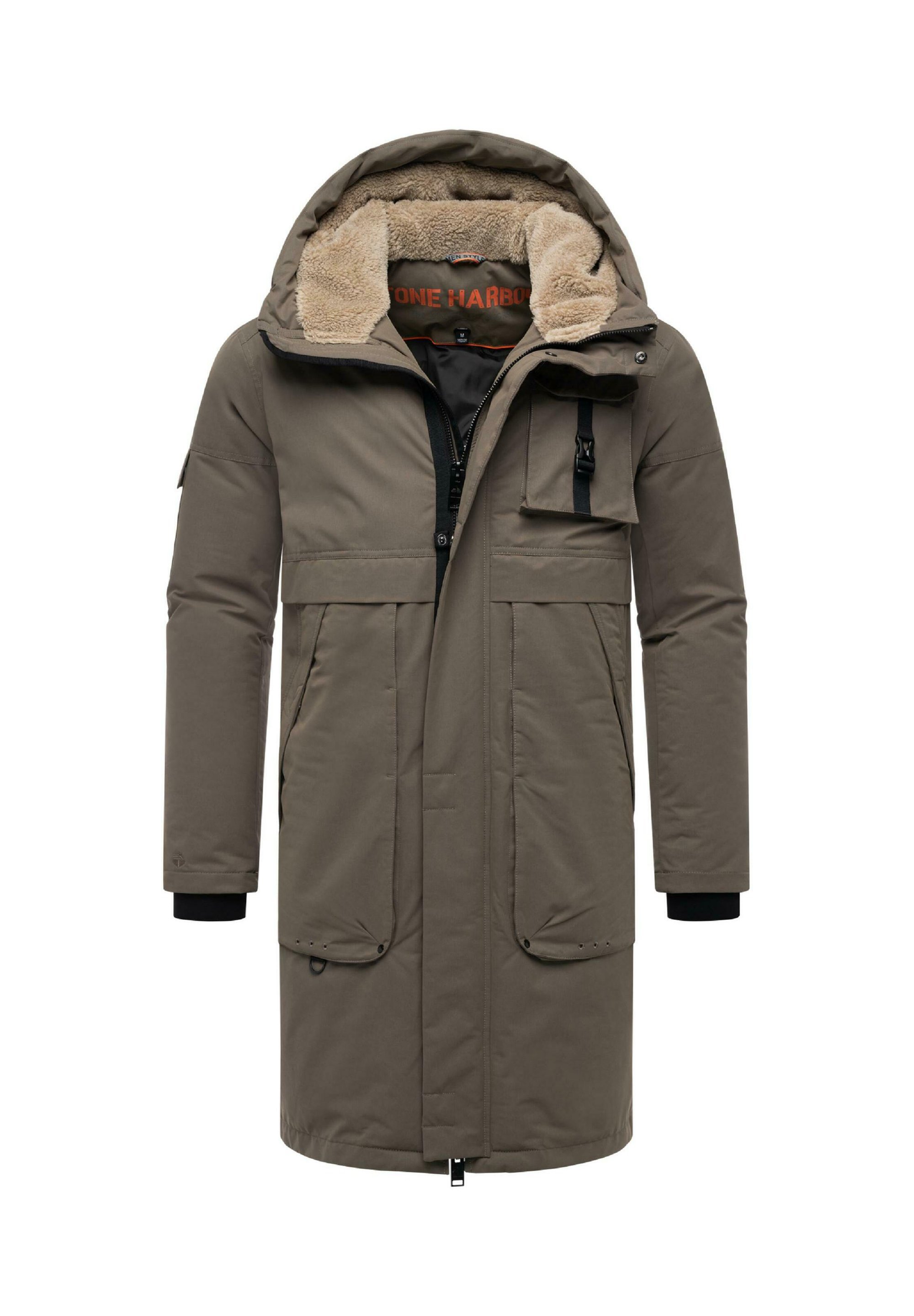 STONE HARBOUR Manteau d'hiver - marron pierre