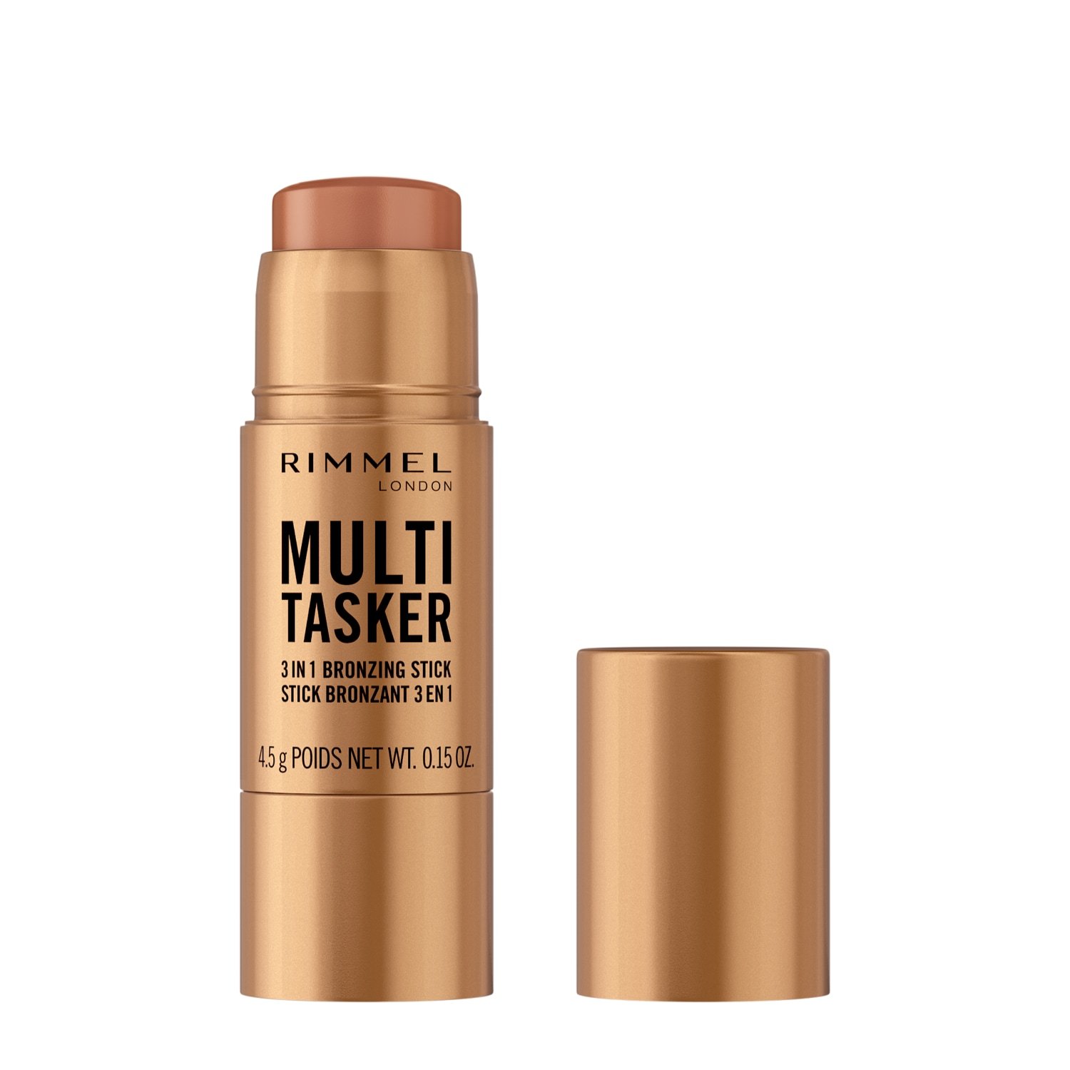 Rimmel London Highlighter Multi Tasker 3 in 1 bronzerveida zīmulis - 4,5 g