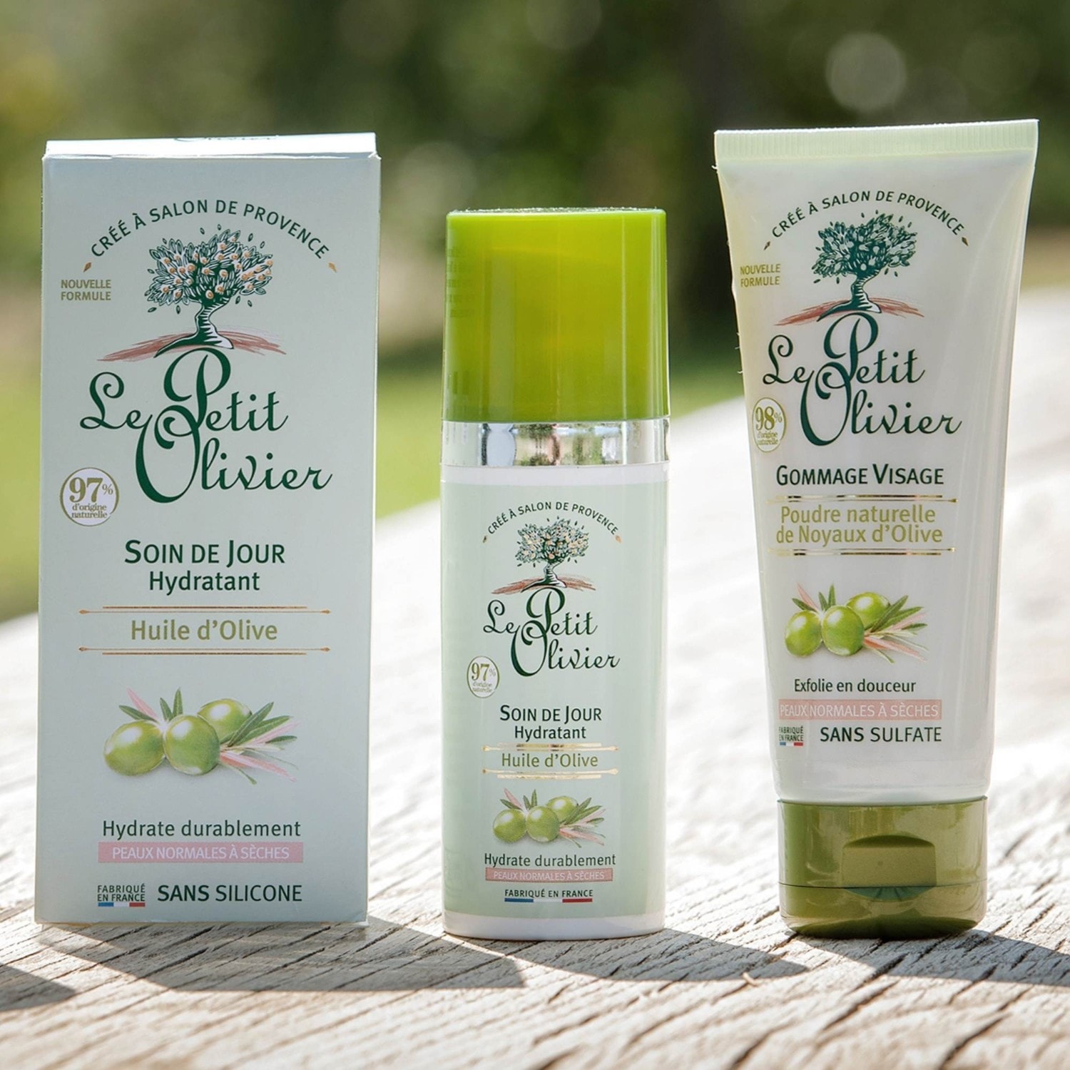 Le Petit Olivier Soin de Jour Hydratant Huile d'Olive