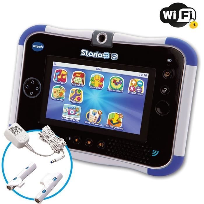 STORIO 3S Bleue - Tablette Enfant WiFi Vtech + Power Pack