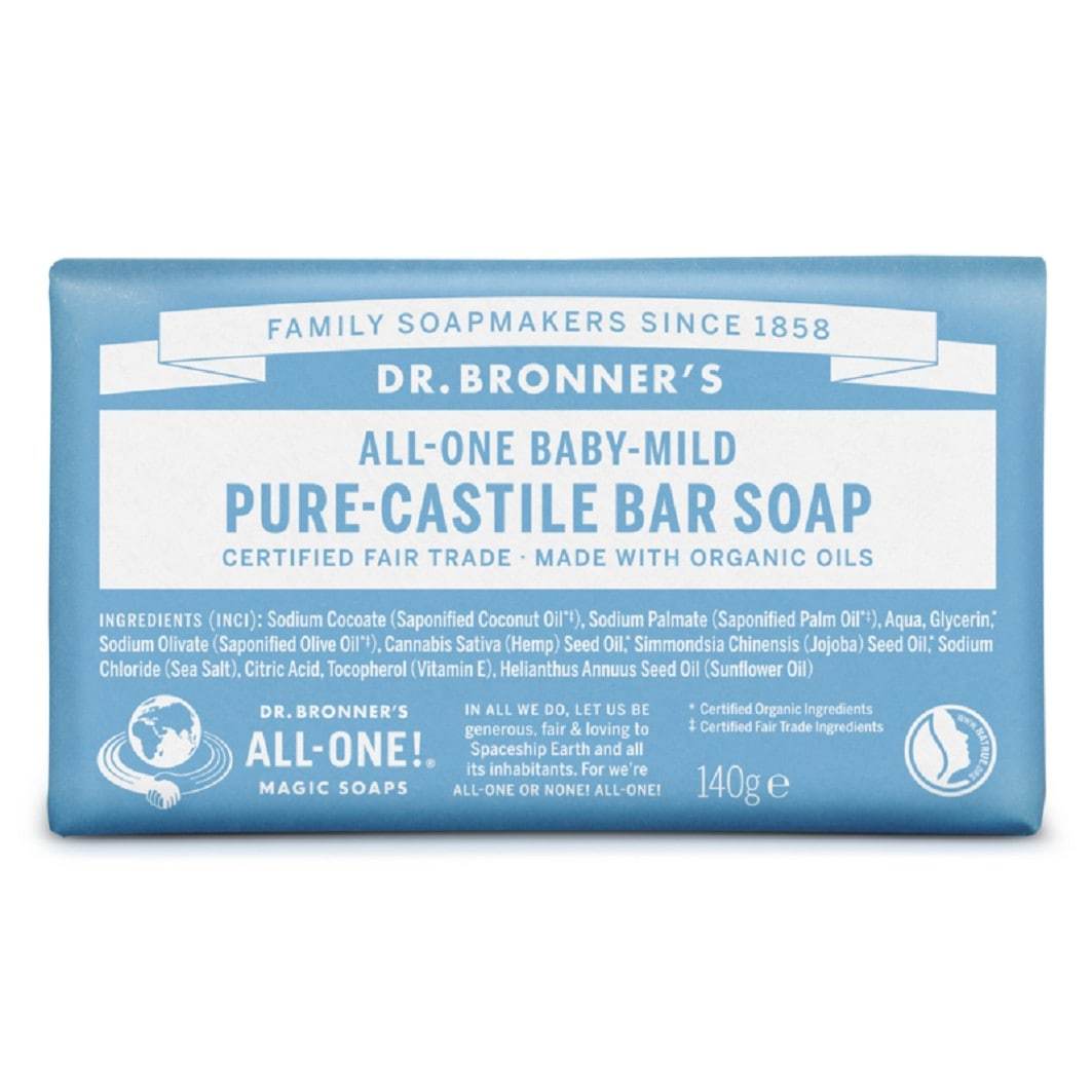 Dr. Bronner's Detské mydlo na ruky Jemné - 140 g