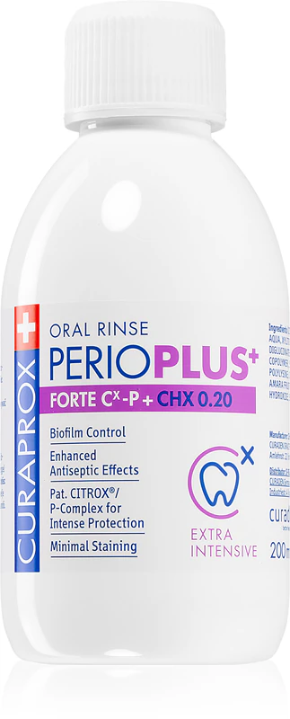 Ústna voda Curaprox Perio Plus+ Forte 0,20 CHX
