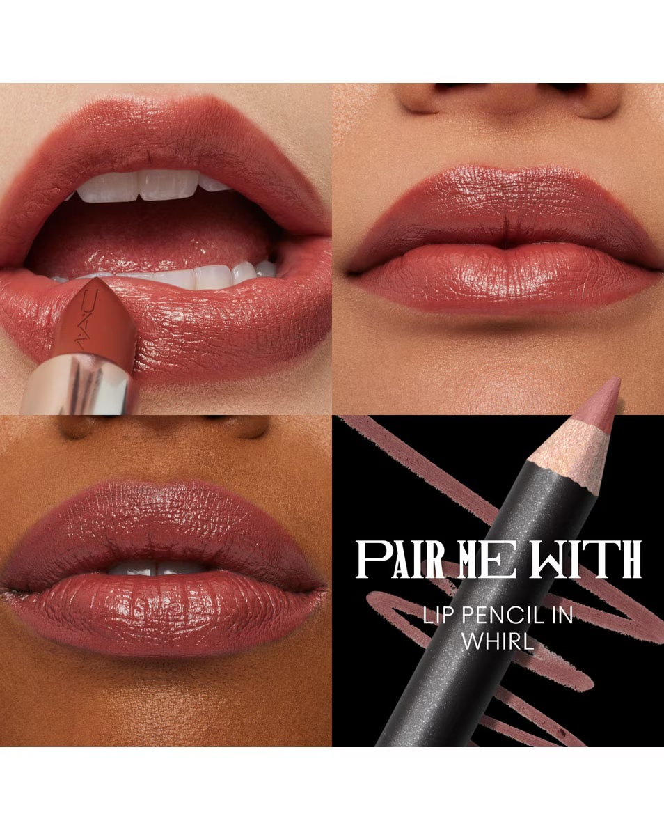 Κραγιόν MAC M·A·CXIMAL SLEEK SATIN LIPSTICK - σατινέ φινίρισμα, πλήρης κάλυψη και μακράς διαρκείας