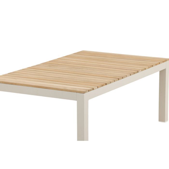 Tavolino Brasilia beige, in teak.