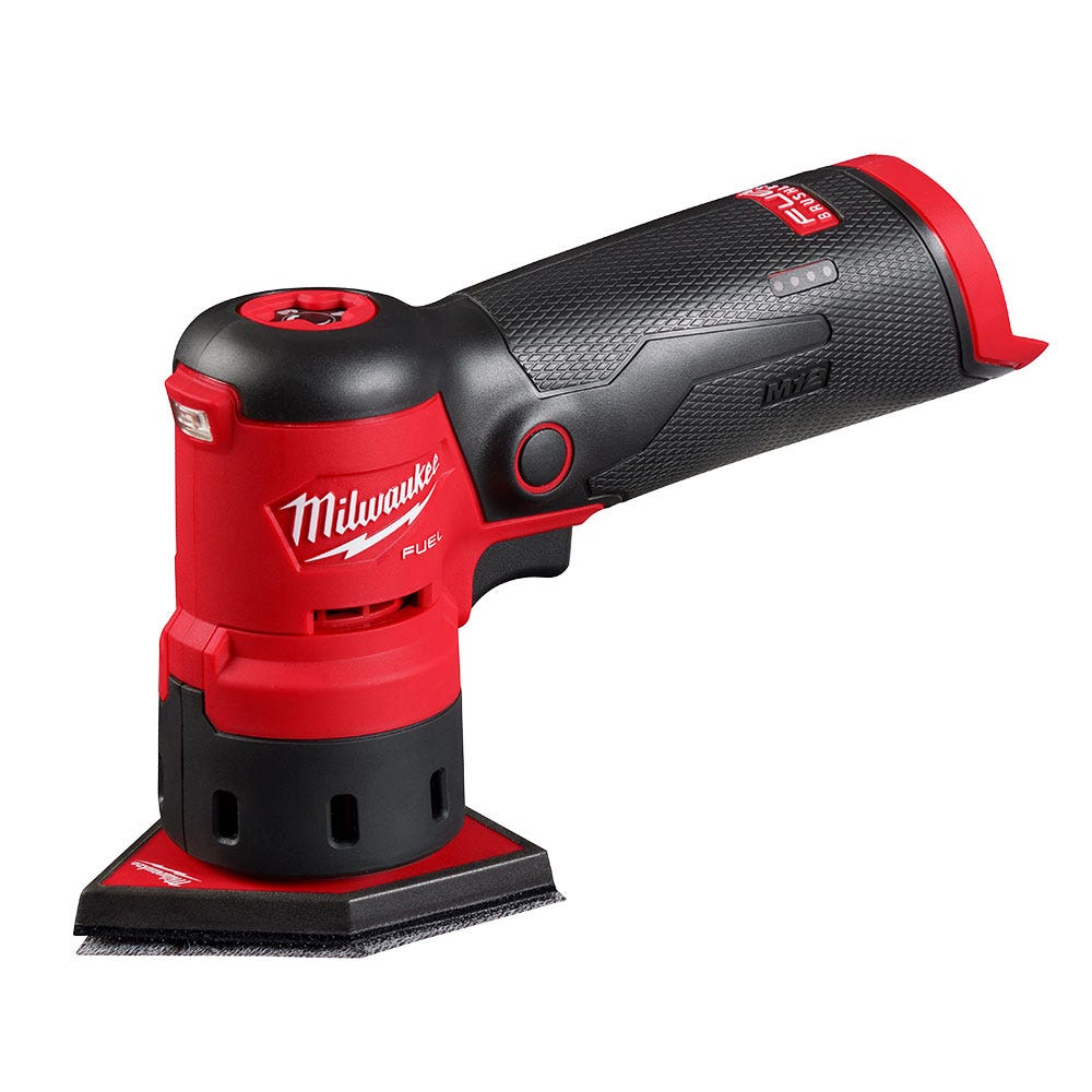 Lixadeira orbital MILWAUKEE FUEL™ 12V para trabalhos de precisão em couro M12FDSS0