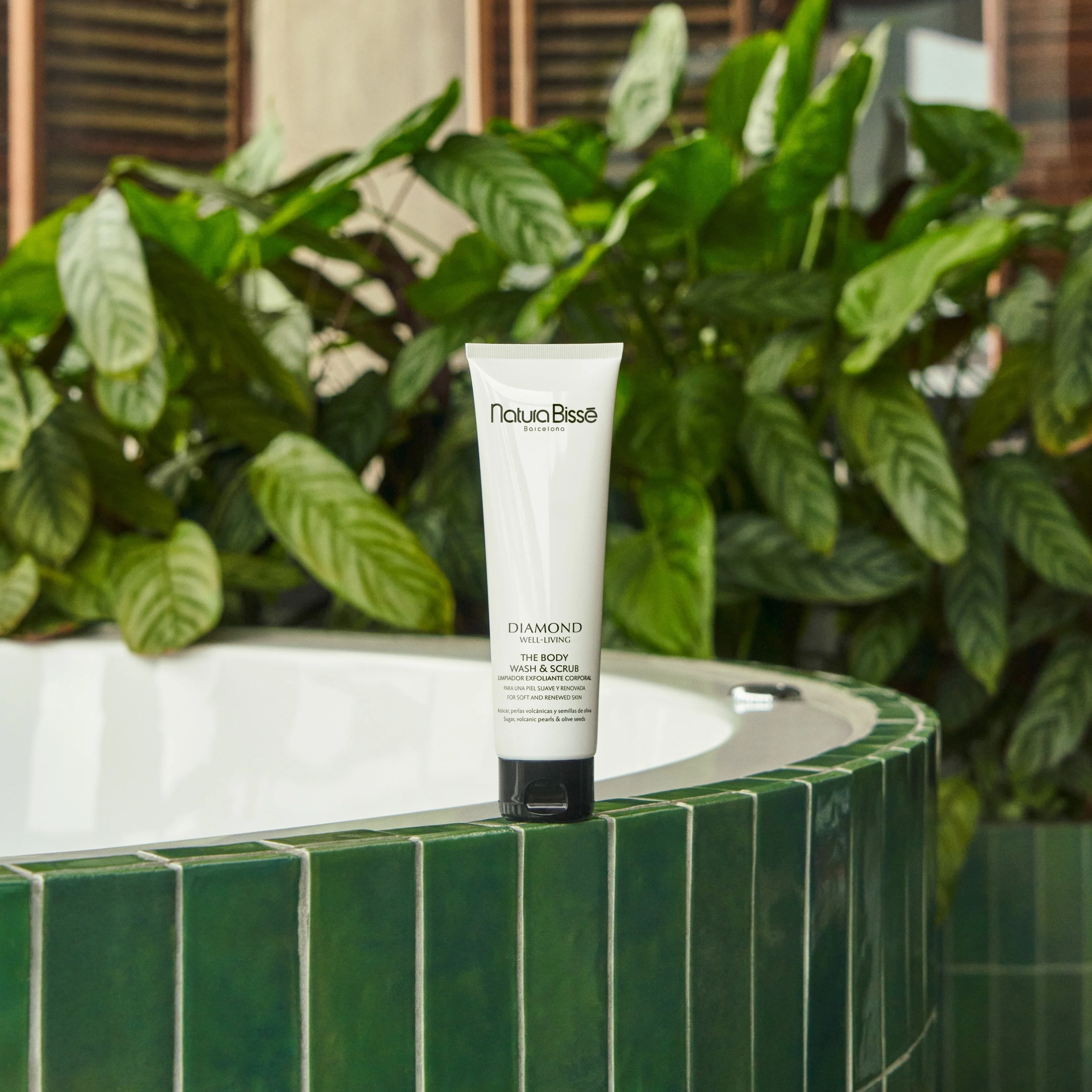 Diamond Well-Living The Body Wash & Scrub - Esfoliante, Bagno e Doccia