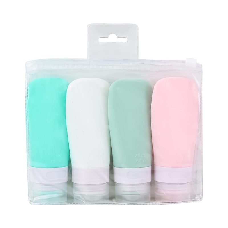 UNIQ putni set silikonskih bočica za višekratnu upotrebu – 60 ml