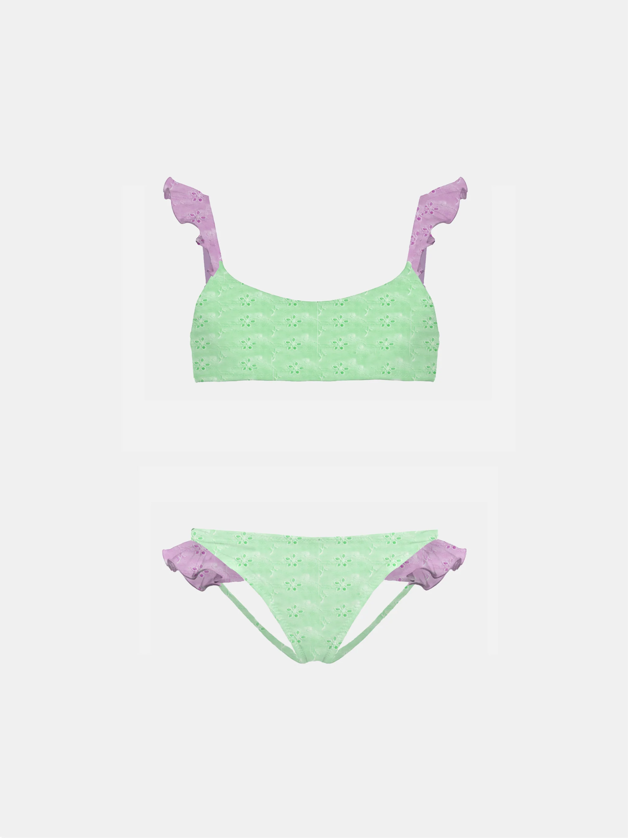 Babybikini met ruches