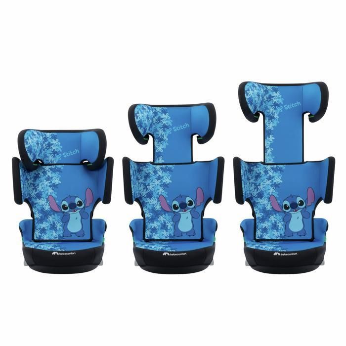 Bebeconfort i-Size Hera i-Fix autostoelverhoger, groep 2/3, van 3,5 tot 12 jaar, opvouwbaar, Disney, Stitch