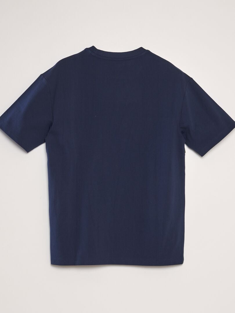 T-shirt van katoenen piqué - groen