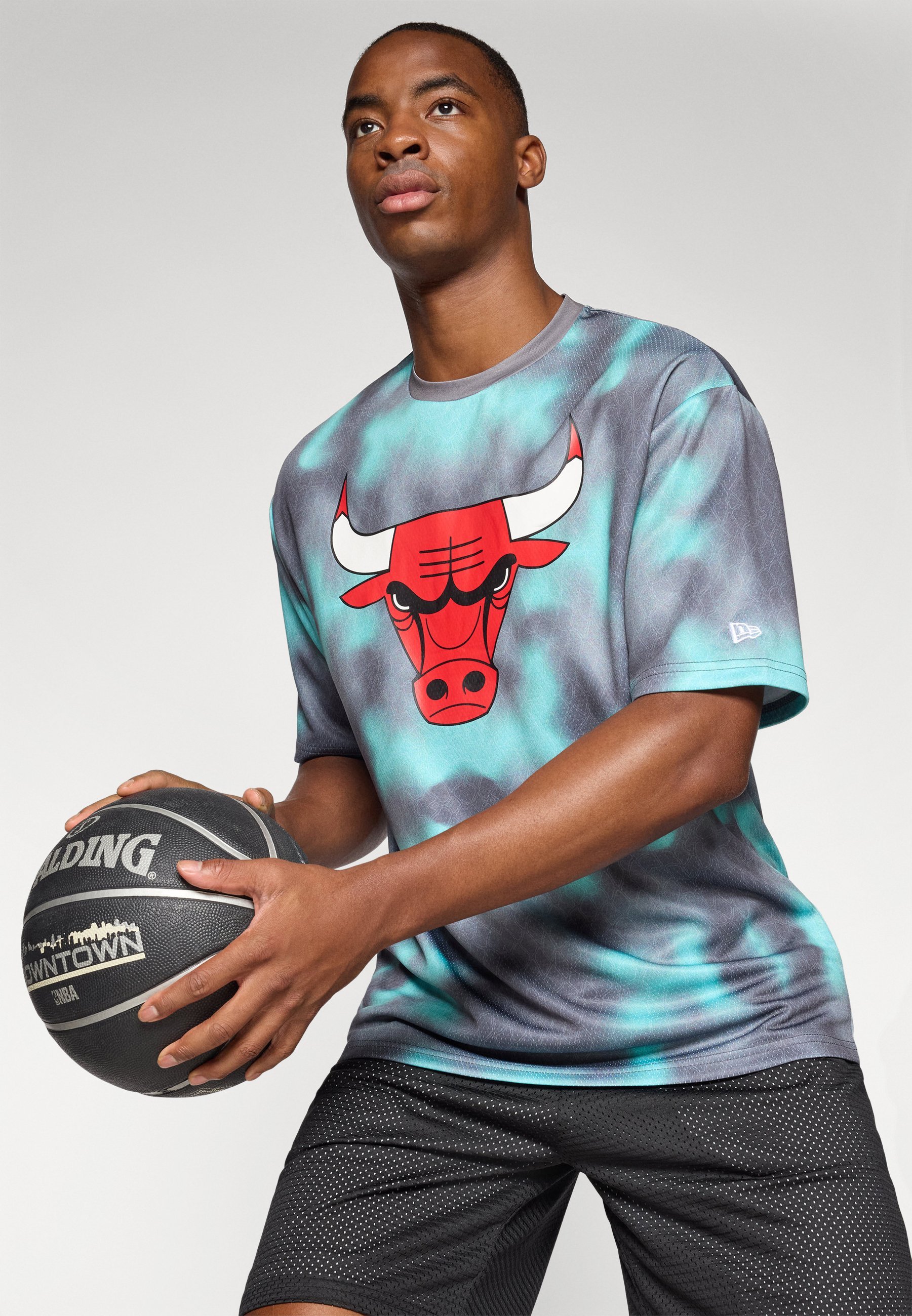 New Era NBA Chicago Bulls T-shirt - Clubkleding - groen