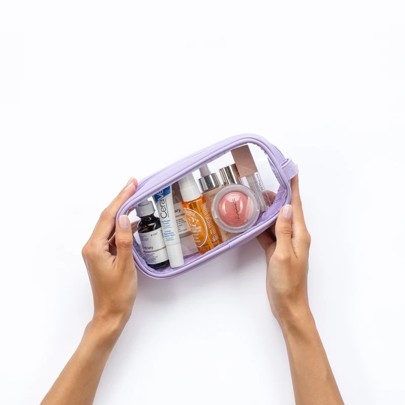 Notino Travel Collection Small Clear Organizer prozorna kozmetična torbica