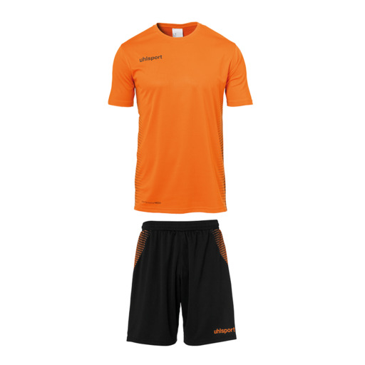  Score Kit Ss Naranja Fluor/noir Uhlsport