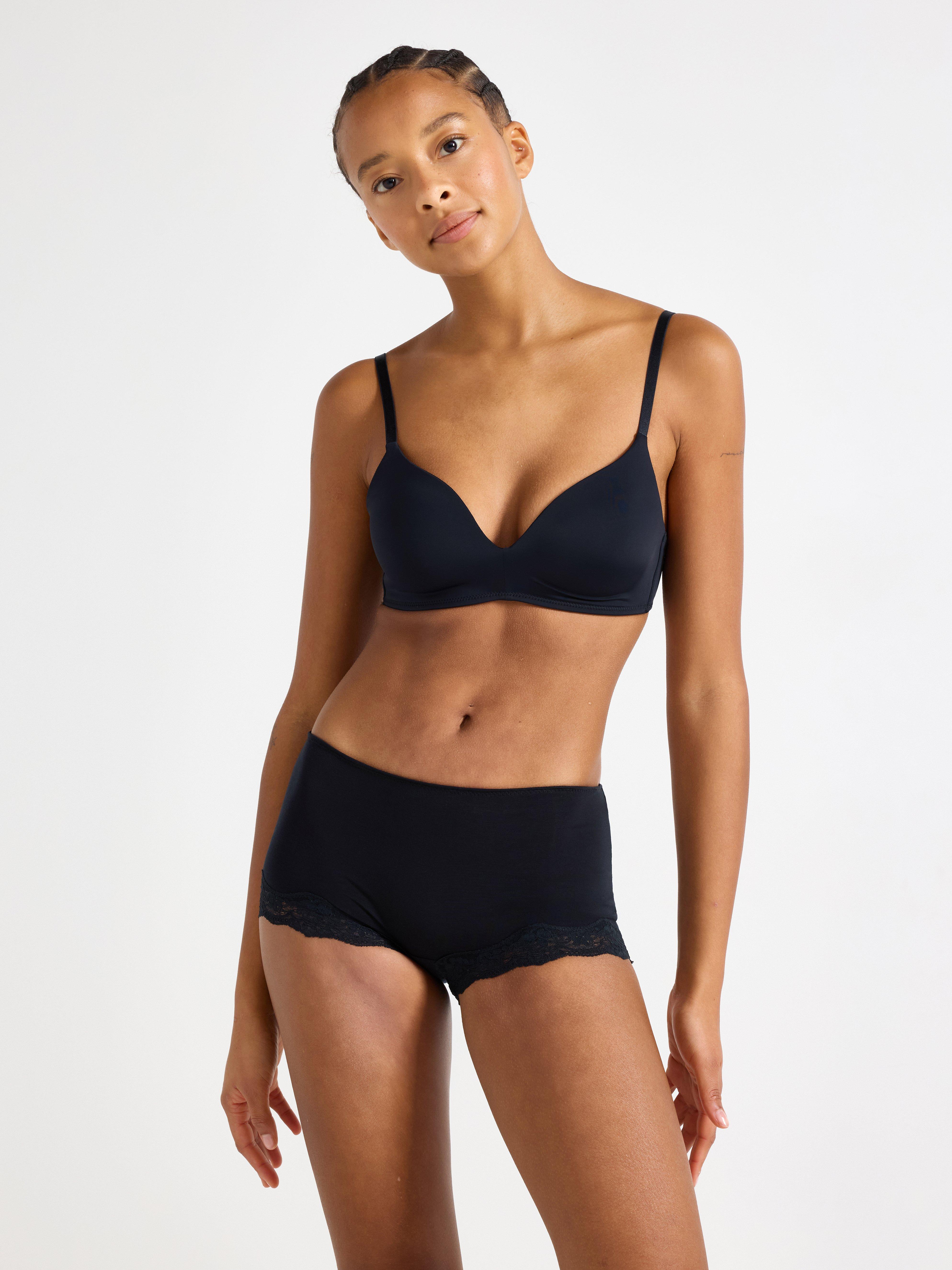 Boxerky regular waist černé