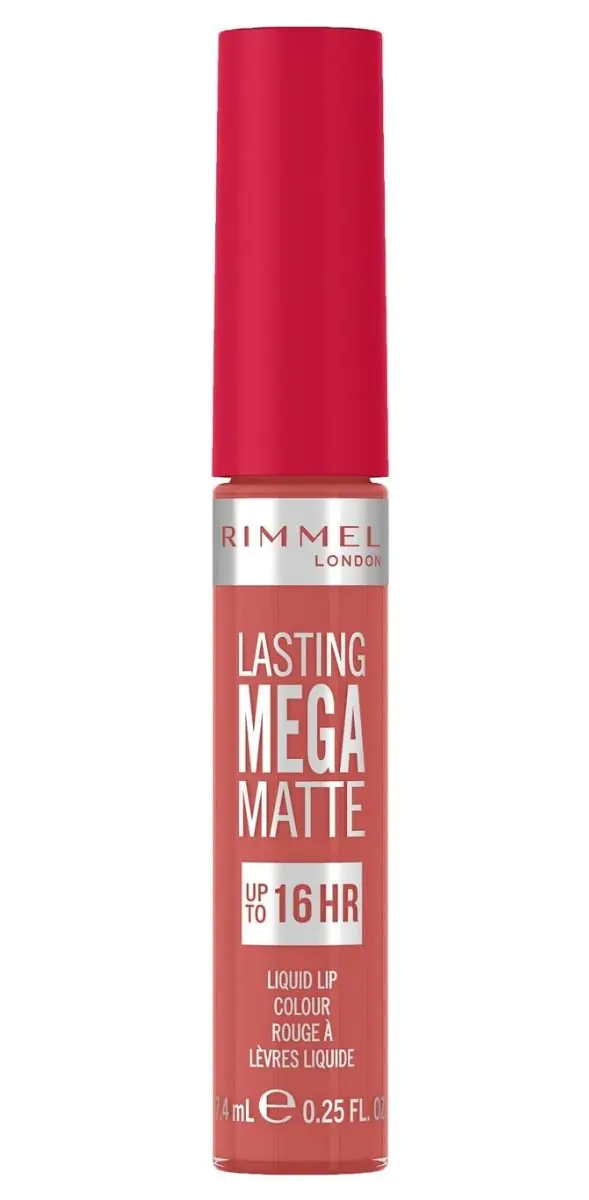 Rimmel Lasting Mega Matte Pomadka do ust 600 Coral Sass