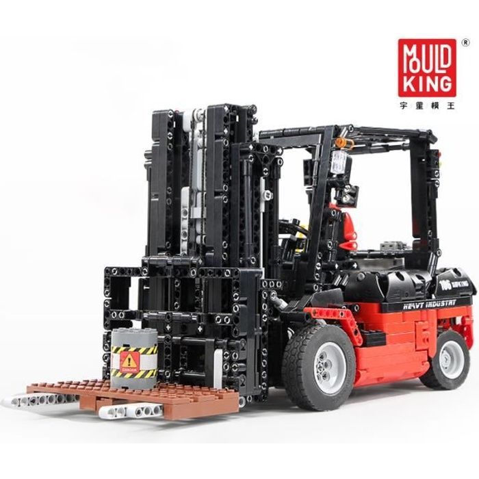 King Mold 13106 Technic APP RC Model The Forklift 1719 PCS Building Blocks Bricks for Children