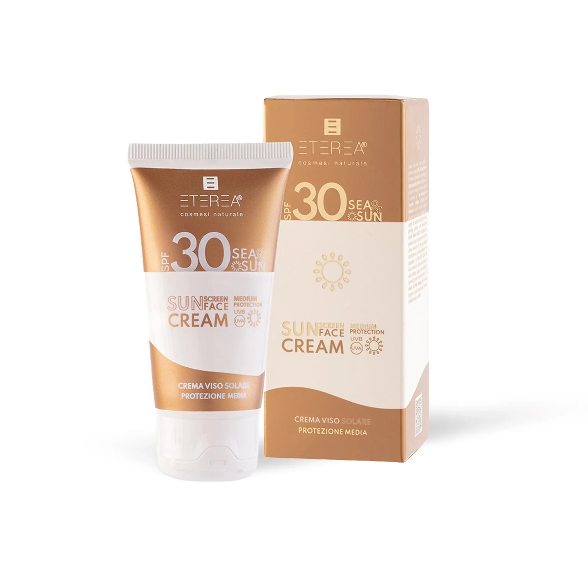 Sea & Sun Sun Screen Face Cream SPF30 - Solare viso alta prot.
