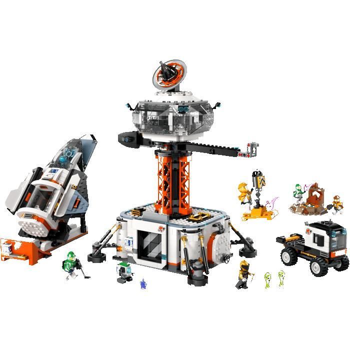 LEGO City 60434 Avaruusasema ja rakettien laukaisualusta Lahjat Lelut Keräilyesineet 8+