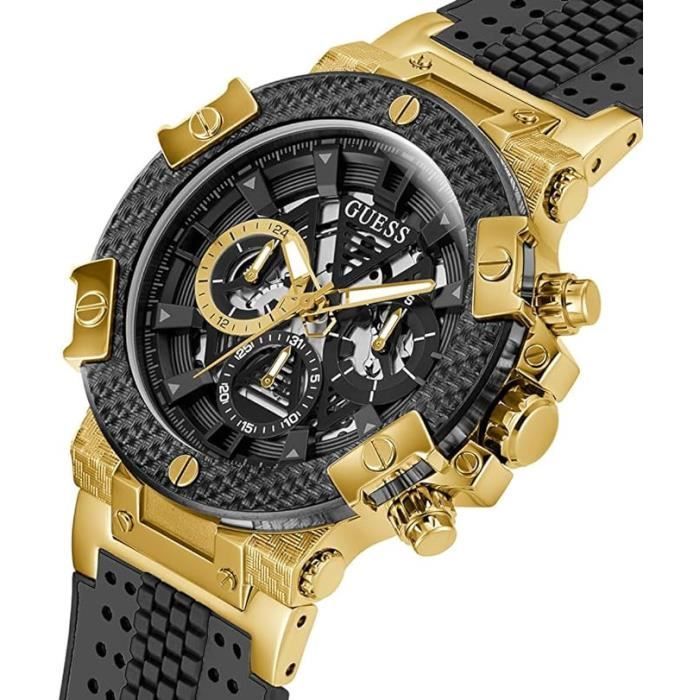 Reloj de cuarzo para hombre Guess Carbon GW0486G2