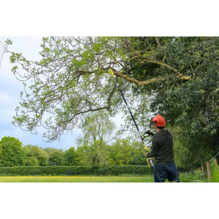 RYOBI - Élagueur sur perche 36V MAXPOWER - guide 25 cm - tube télescopique (2,4 - 2,9 m) - sans batterie ni chargeur - RY36PP25A-0