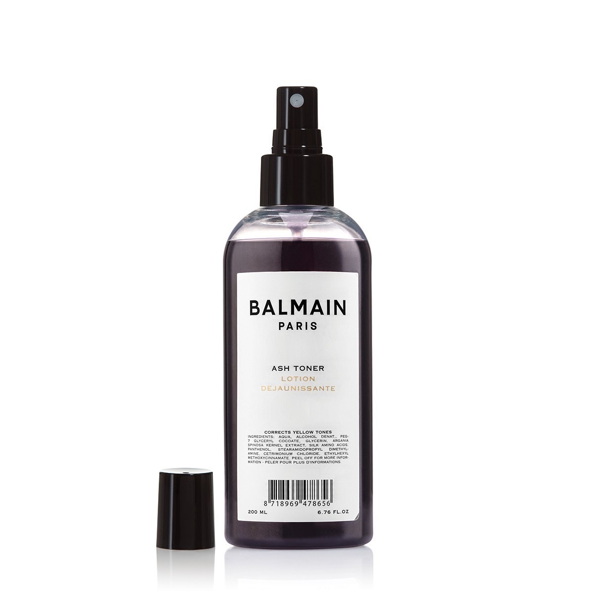 Balmain Hair Couture nenoskalojamais kondicionieris ar pelnu krāsas toneri - 200 ml