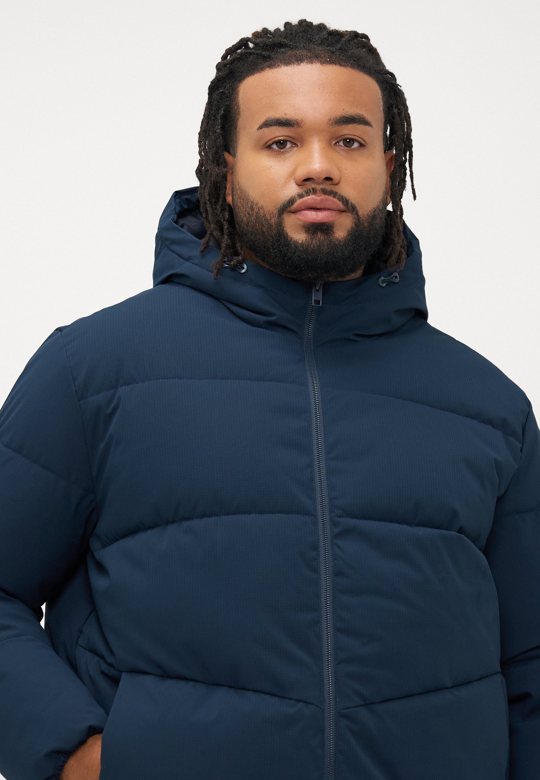 Jack & Jones JJGLOBAL PUFFER JACKET - Winter jacket - sky captain