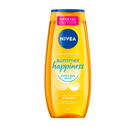 NIVEA Fresh Care Summer Happiness odświeżający żel po prysznic 250 ml