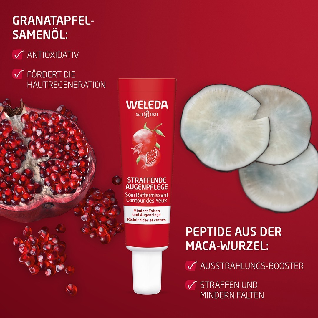 Weleda krema za učvršćivanje područja oko očiju s narom - 12 ml