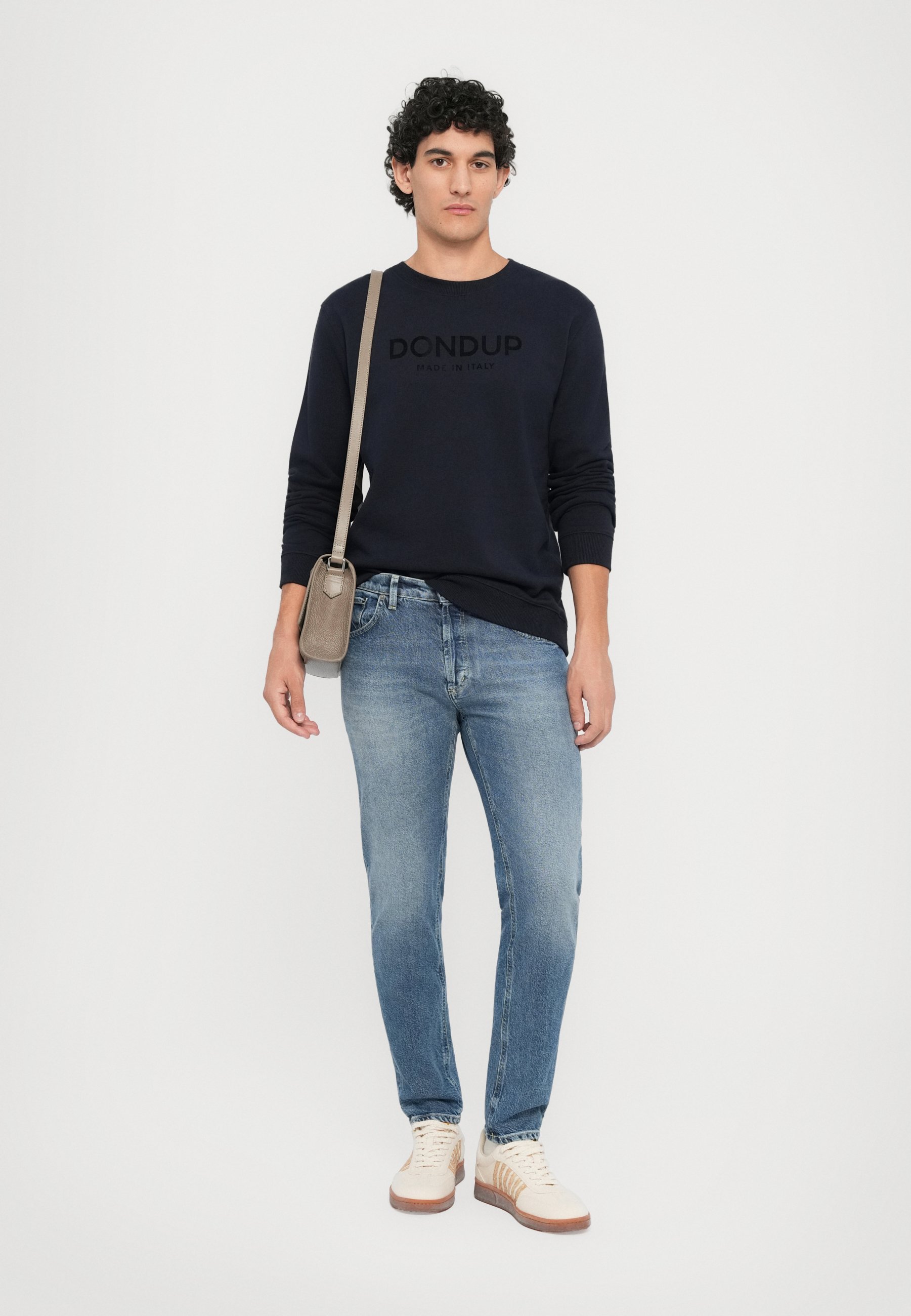 Dondup FELPA REGULAR FIT - Sweatshirt - universumblauw