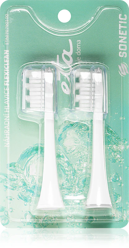 ETA Sonetic FlexiClean 0707 90100 vaihtopäät keskikokoiselle hammasharjalle