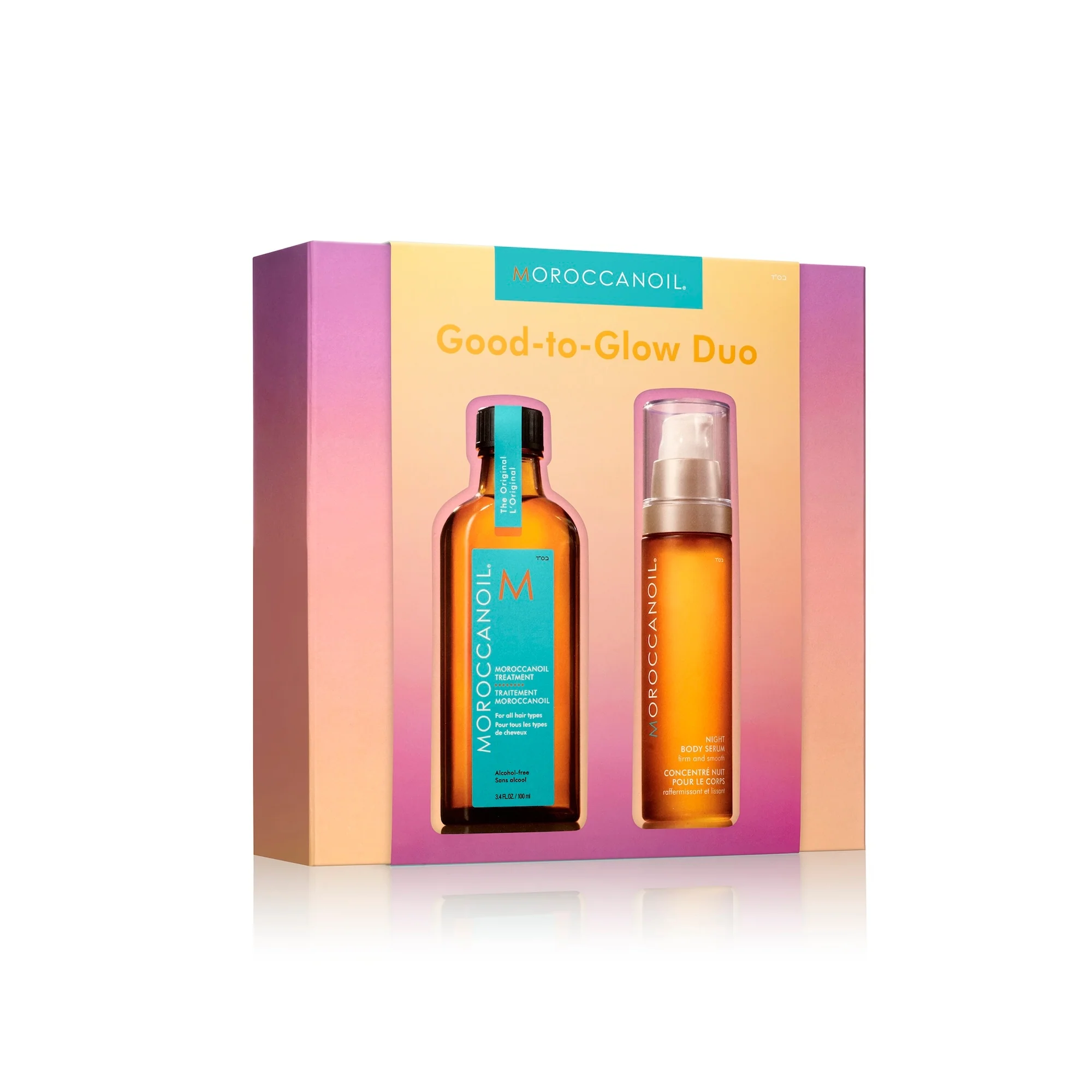 Treatment Good To Glow Duo - Original - Cofanetti per Capelli, Cofanetto Nutriente