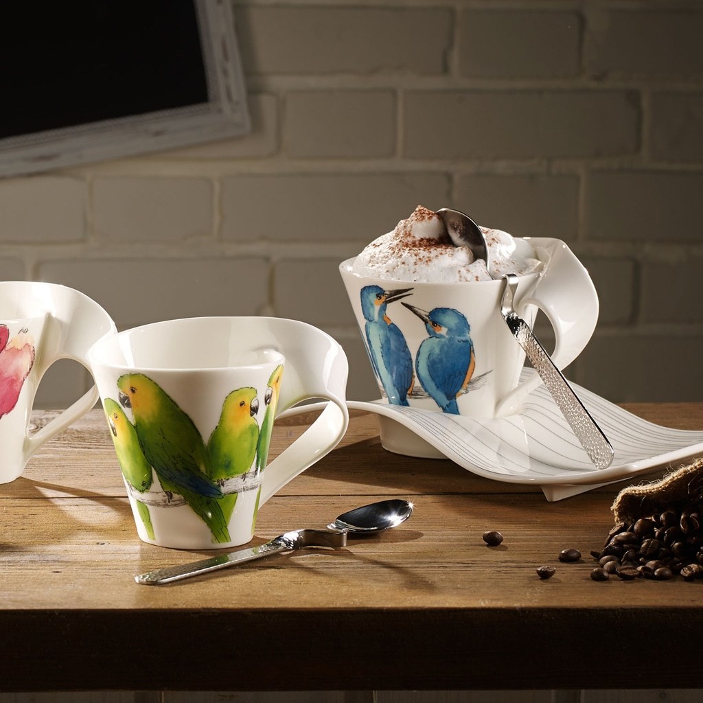 Hrnček Villeroy & Boch s uškom (darčekové balenie) NewWave Caffè Kingfisher – 1 kus