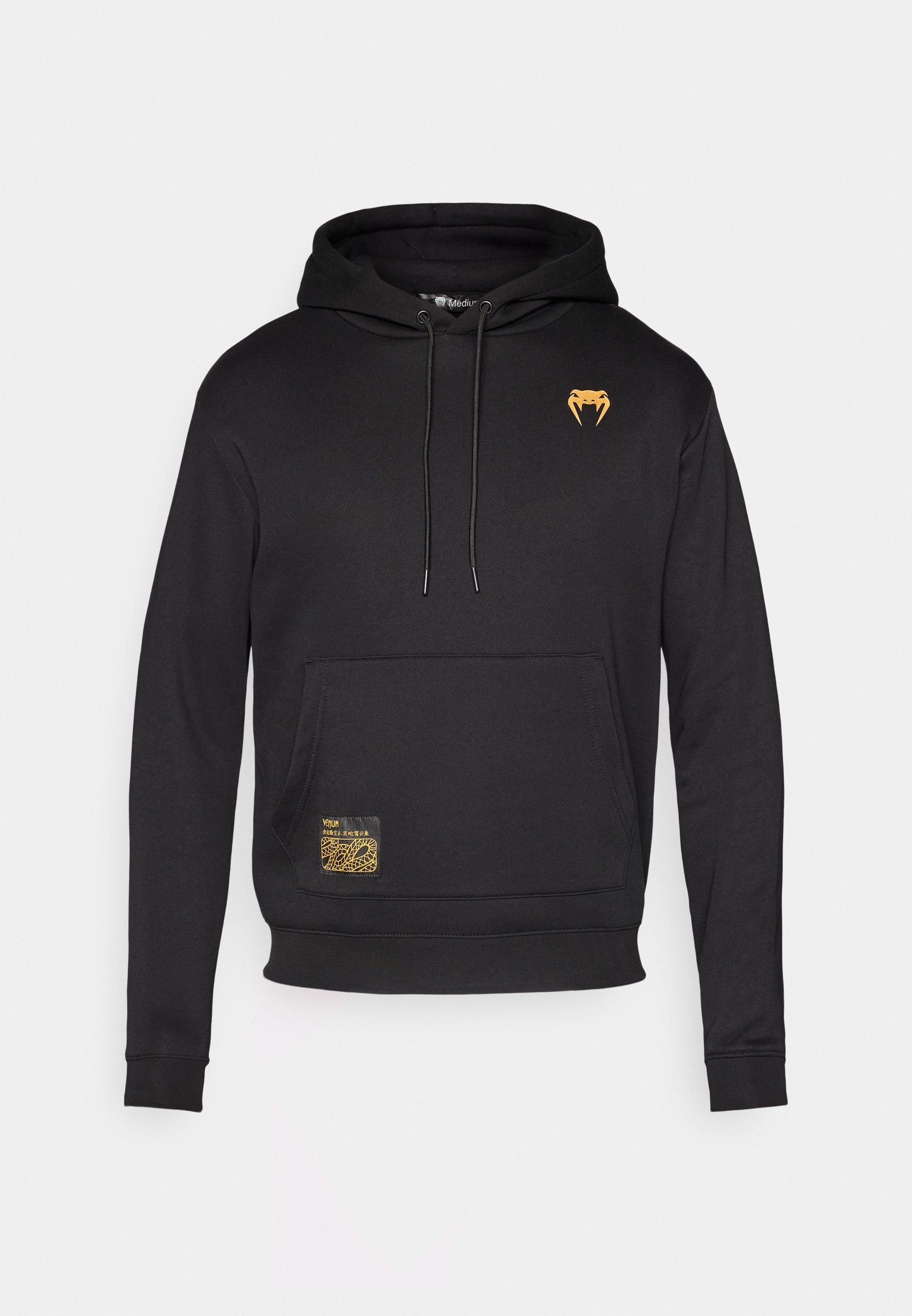 Venum SERPENTI HOODIES - Hoodie - schwarz/silberfarben/goldfarben