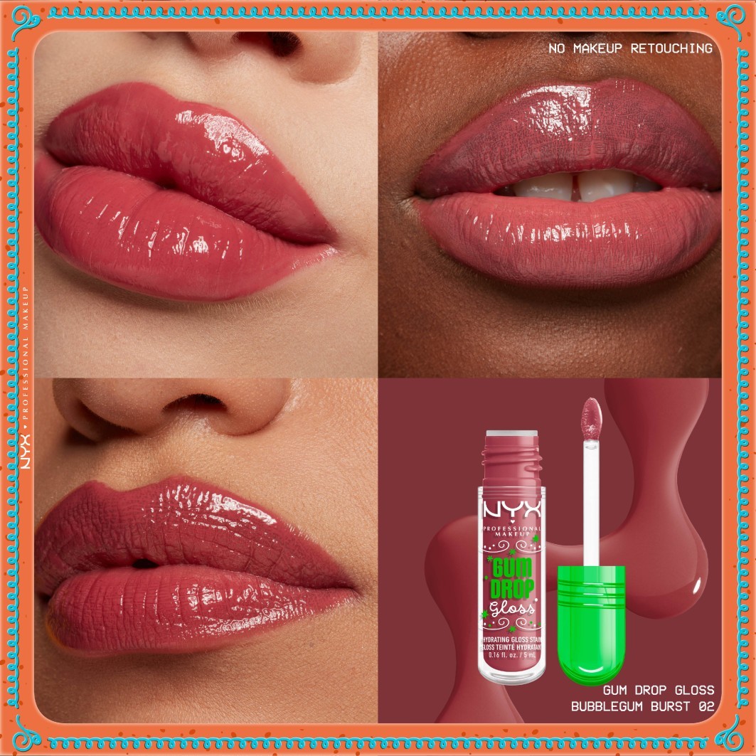 NYX Professional Makeup Lipgloss „Gum Drop“ – 1 Stück