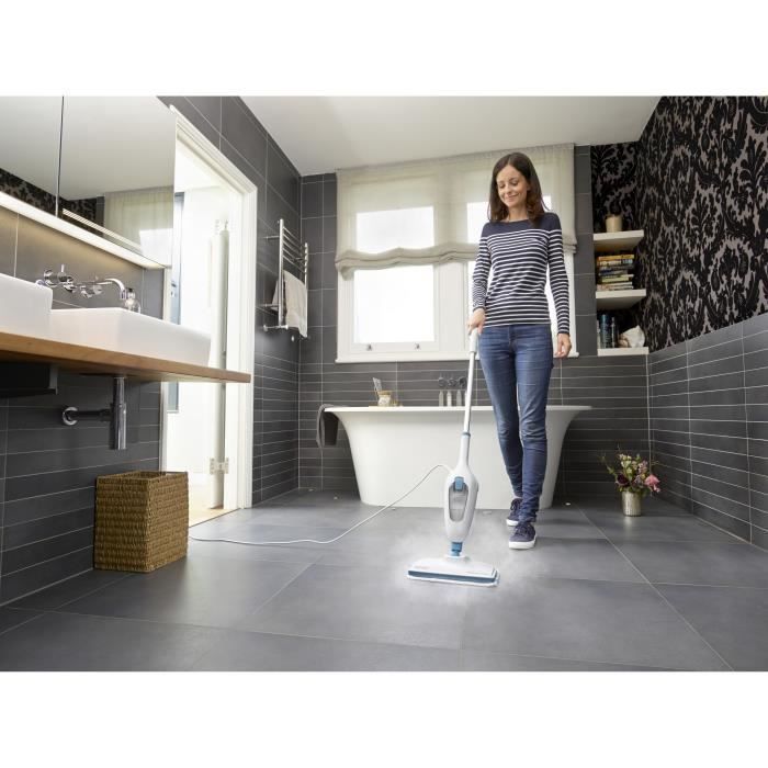BLACK+DECKER - FSMH13E5-QS - 5-in-1 Steam Mop with Handheld Cleaner, 1300W - 350ml Tank - 4.8m Cable
