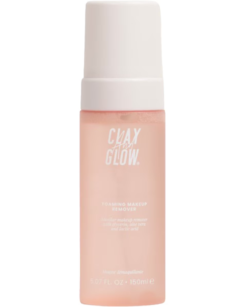 CLAY AND GLOW PUTINGAS MICELINIS MAKIAŽO VALIKLIS Putojantis micelinis makiažo valiklis