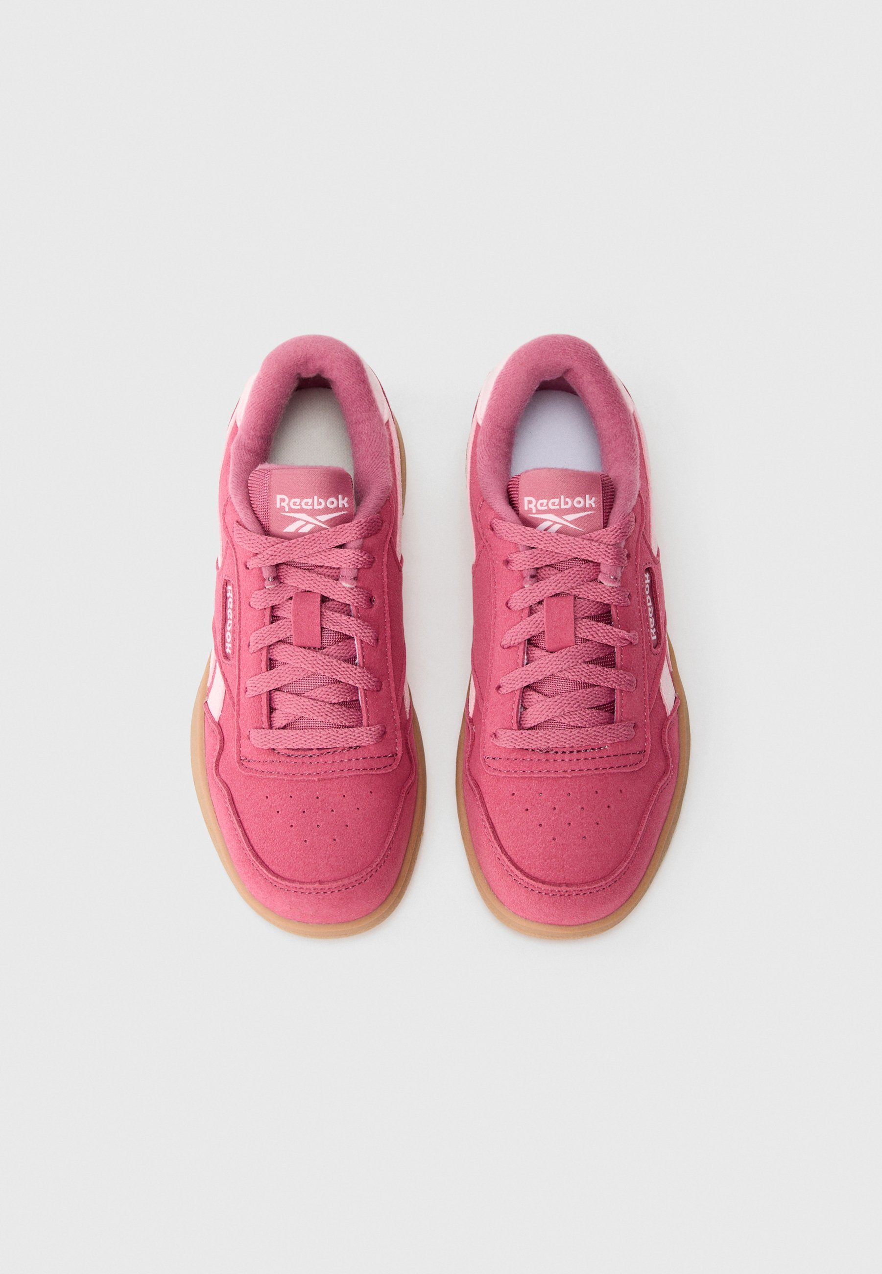 Reebok Classic COURT ADVANCE UNISEX - Sneakers - studio pink/frosted berry/gum