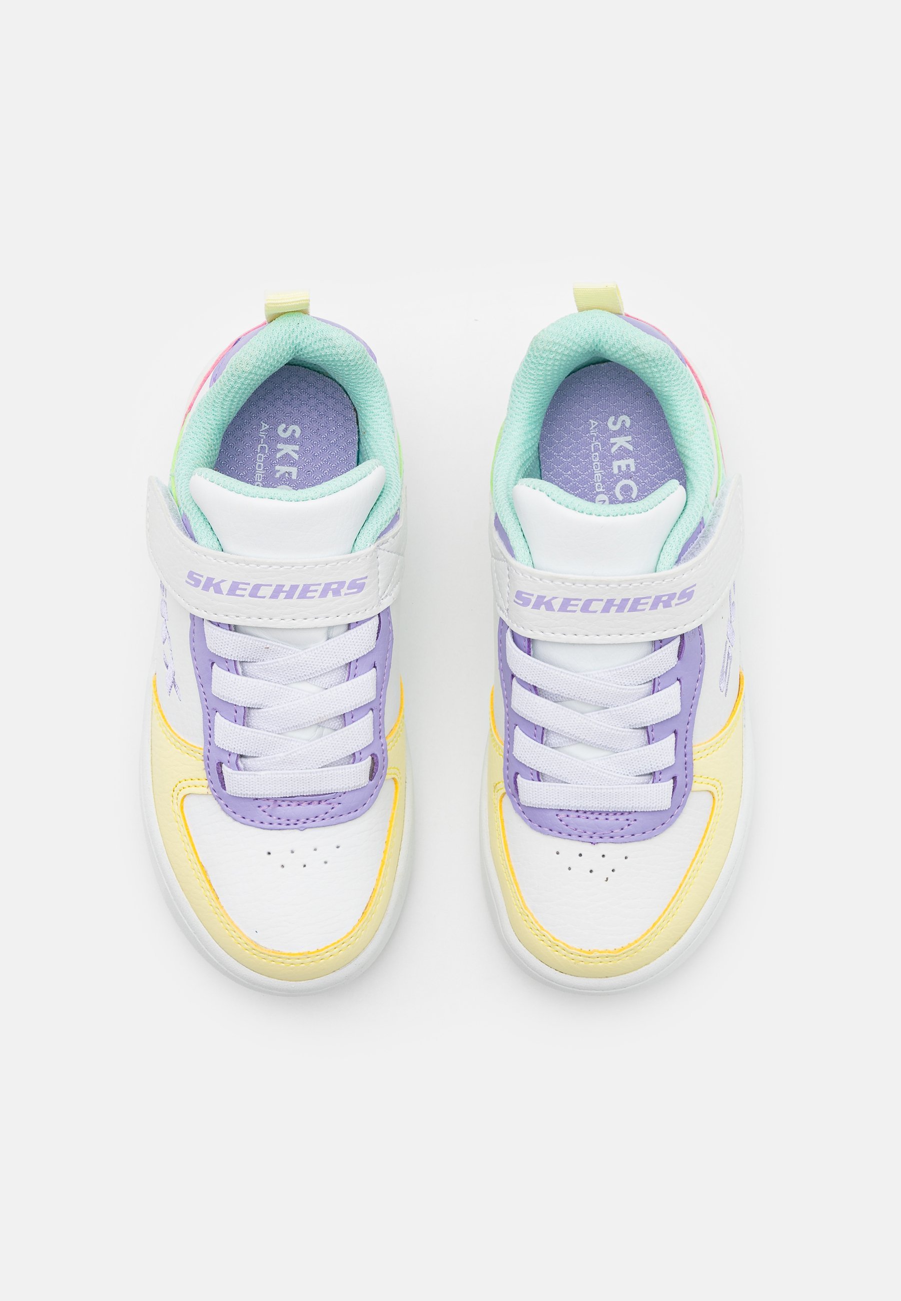 Skechers SPORT COURT - Sneakers - wit/multicolor